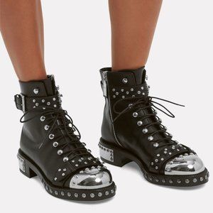 Alexander McQueen Combat Boots